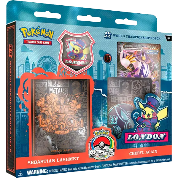 2022 Pokemon World Championships Decks (Set of 4) 2022 Pokemon World Championships Decks (Set of 4)