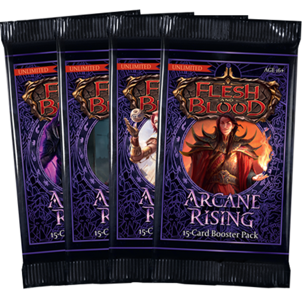 arcane rising booster box Flesh And Blood TCG Arcane Rising Booster Pack (Unlimited)