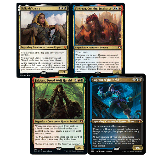 Commander Legends: Battle for Baldur's Gate Commander Deck Display (Se Commander Legends: Battle for Baldur's Gate Commander Deck Display (Se