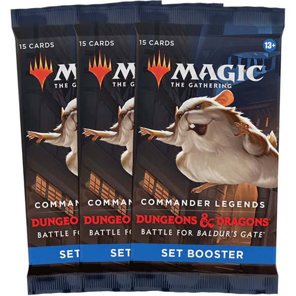 Commander Legends: Battle for Baldur's Gate Set Booster Box Display Commander Legends: Battle for Baldur's Gate Set Booster Box Display