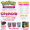 Pokémon TCG - Build & Battle Chaos Event Entry (Hosted @ TK's Boba & Creamery)