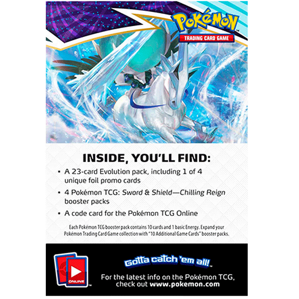 Sword & Shield: Chilling Reign - Build & Battle Box (10 Boxes) Sword & Shield: Chilling Reign - Build & Battle Box (10 Boxes)