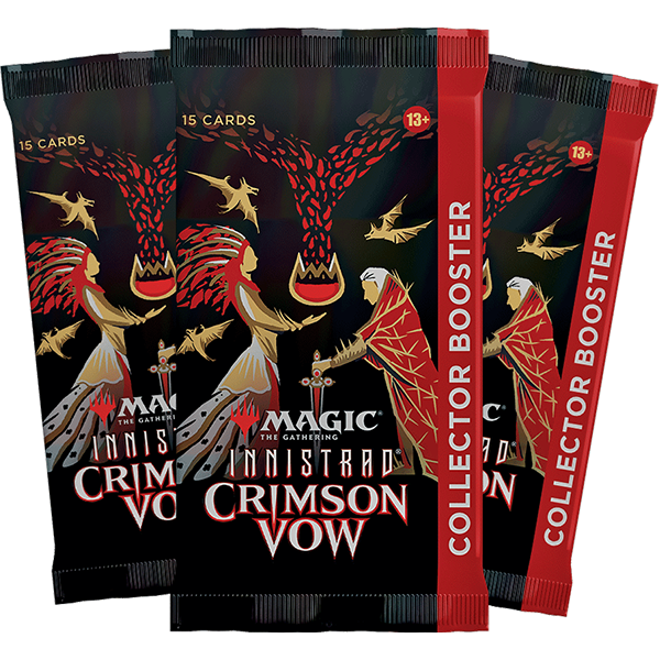 crimson booster box Innistrad: Crimson Vow Collector Booster Box Display