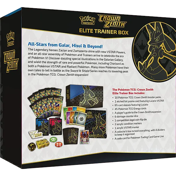 Crown Zenith - Elite Trainer Box Crown Zenith - Elite Trainer Box
