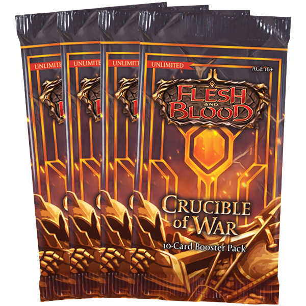 crucible of war booster box Crucible of War Unlimited Booster Box Flesh and Blood