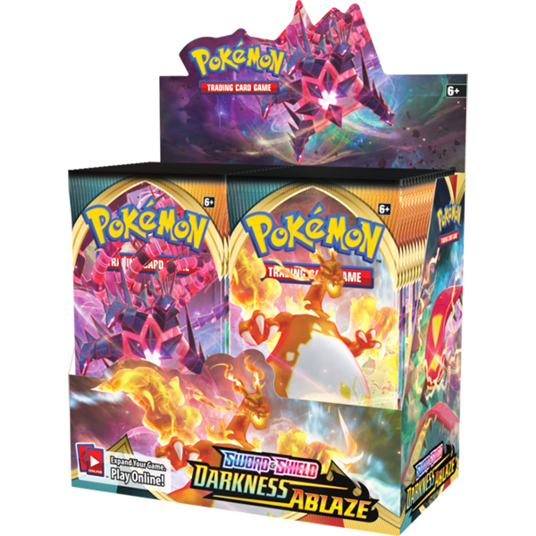 Sword & Shield: Darkness Ablaze - Booster Box Display