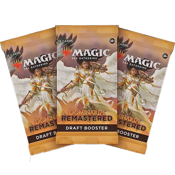 Magic Booster Pack Magic: The Gathering Time Spiral Remastered 3-Booster Draft Pack - 45 Cards Sealed Dominaria Remastered Magic Booster Pack Magic: The Gathering Time Spiral Remastered 3-Booster Draft Pack - 45 Cards Sealed Dominaria Remastered