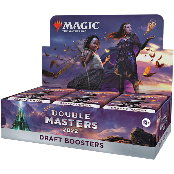 Double Masters 2022 Draft Booster Box Display