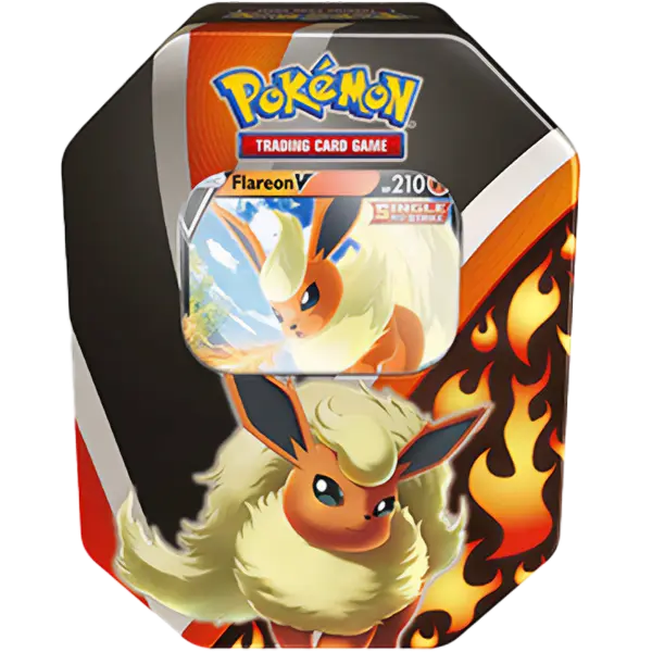 Eevee Evolutions Tin (Flareon V)