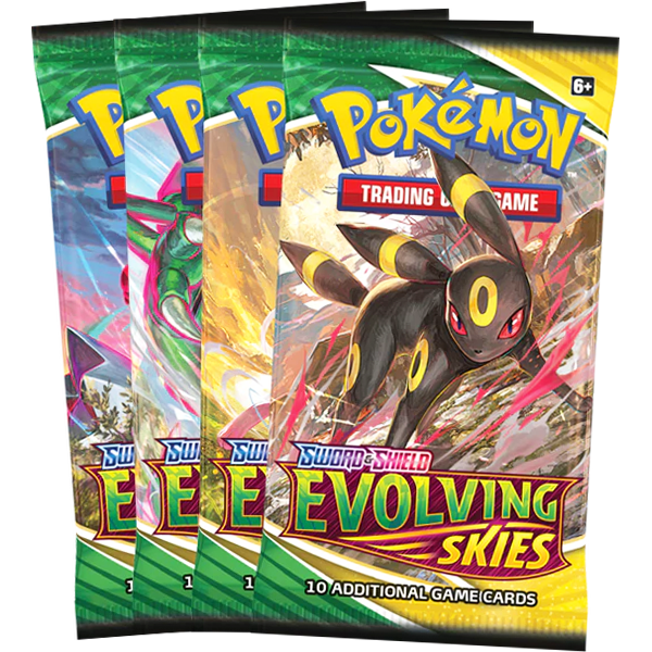 Pokemon: Sword & Shield: Evolving Skies - Booster Box Display Pokemon: Sword & Shield: Evolving Skies - Booster Box Display