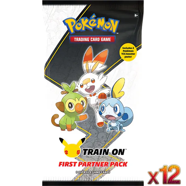 First Partner Pack: Galar Display (12 Packs) First Partner Pack: Galar Display (12 Packs)
