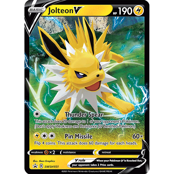 pokemon trading card game eevee evolutions tin Eevee Evolutions Tin (Jolteon V)