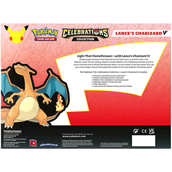 lance's charizard v pokemon card Celebrations Collection (Lance's Charizard V)