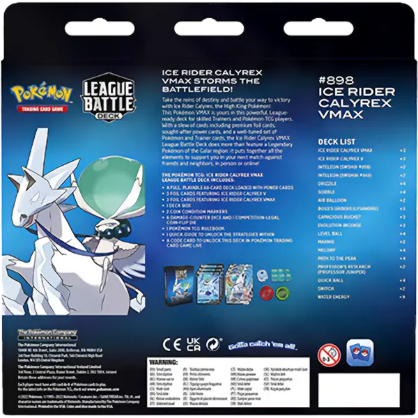 League Battle Deck (Ice Rider Calyrex VMAX)