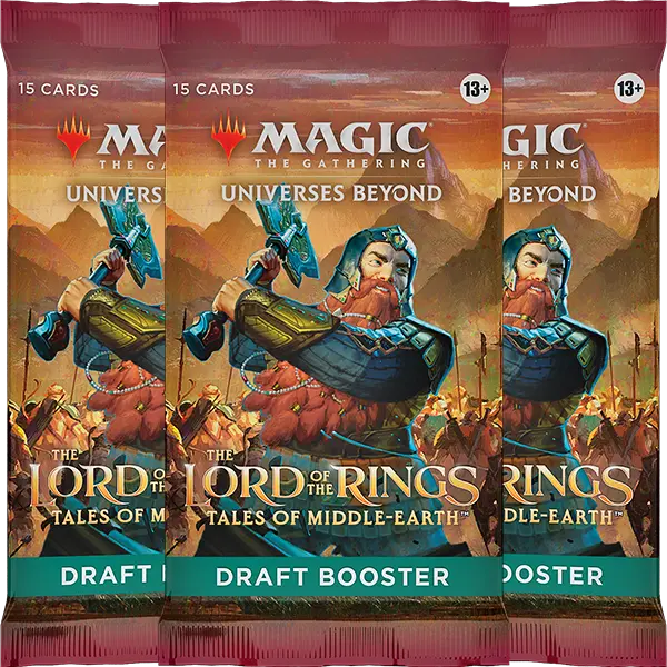 MTG: Lord of the Rings Tales of Middle-Earth Draft Booster Box Display MTG: Lord of the Rings Tales of Middle-Earth Draft Booster Box Display