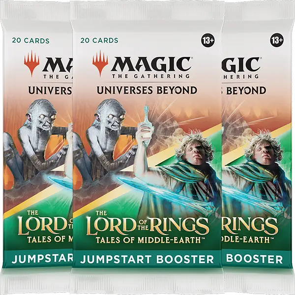 MTG: Lord of the Rings Tales of Middle-Earth Jumpstart Booster Box Display