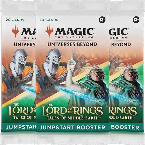 MTG: Lord of the Rings Tales of Middle-Earth Jumpstart Booster Box Dis MTG: Lord of the Rings Tales of Middle-Earth Jumpstart Booster Box Dis