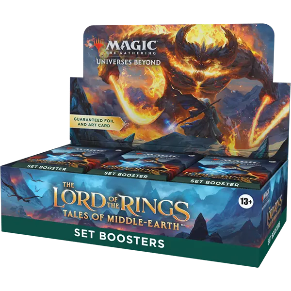 MTG: Lord of the Rings Tales of Middle-Earth Set Booster Box Display