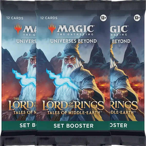 MTG: Lord of the Rings Tales of Middle-Earth Set Booster Box Display