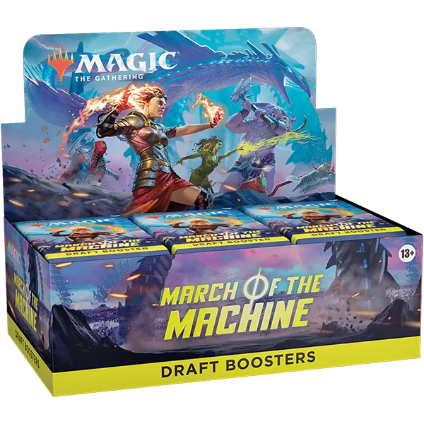 March of the Machine Draft Booster Box Display