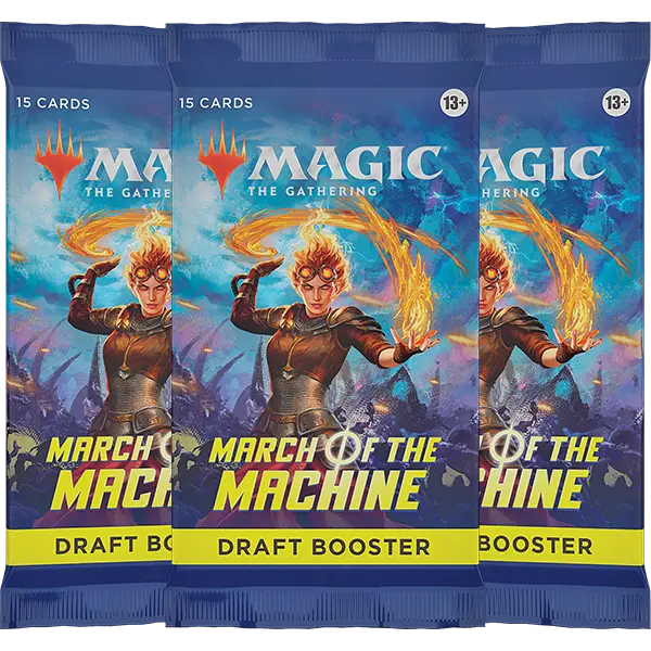 March of the Machine Draft Booster Box Display