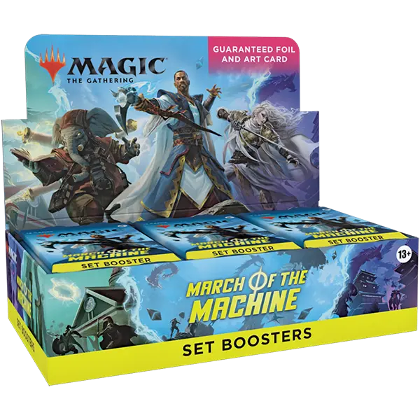 March of the Machine Set Booster Display