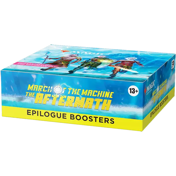 March of the Machine: The Aftermath Epilogue Booster Display March of the Machine: The Aftermath Epilogue Booster Display