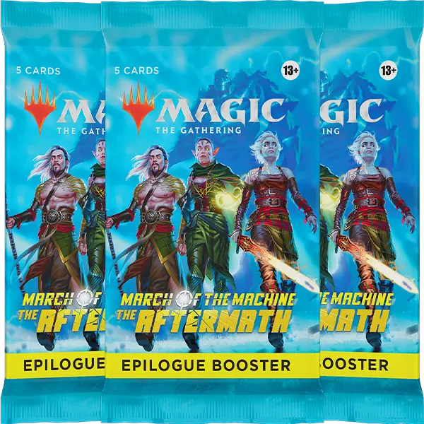 March of the Machine: The Aftermath Epilogue Booster Display March of the Machine: The Aftermath Epilogue Booster Display