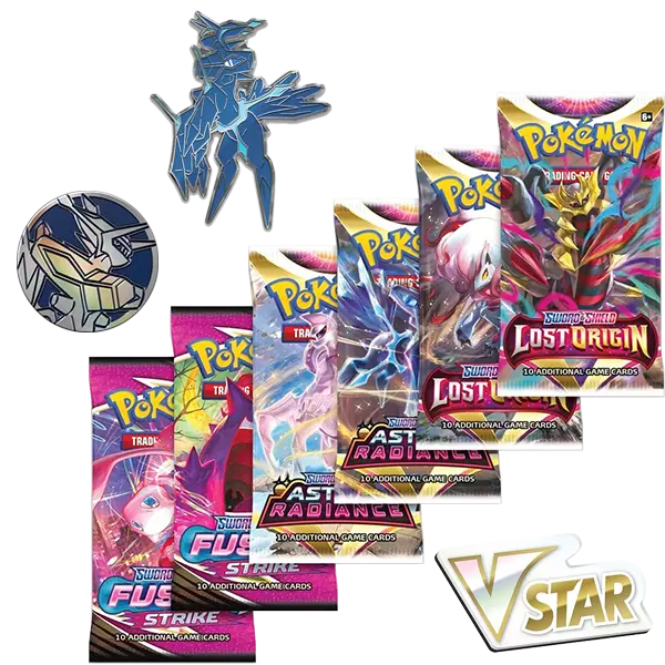 dialga vstar pokemon card Pokmon TCG Origin Forme Crown Zenith Galarian Gallery BGS 9.5 Captured in a crystal Used Pokemon Origin Forme Dialga