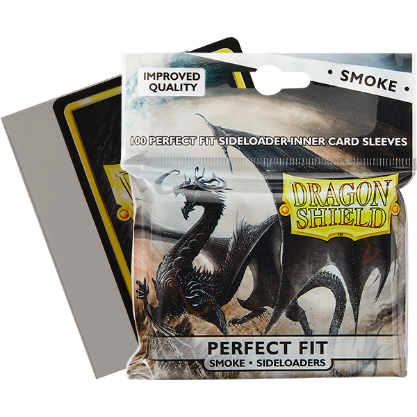Dragon Shield Game Sleeves Perfect Fit Sideloaders 100Ct Pack