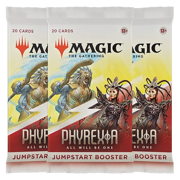 Phyrexia: All Will Be One Jumpstart Booster Box Display