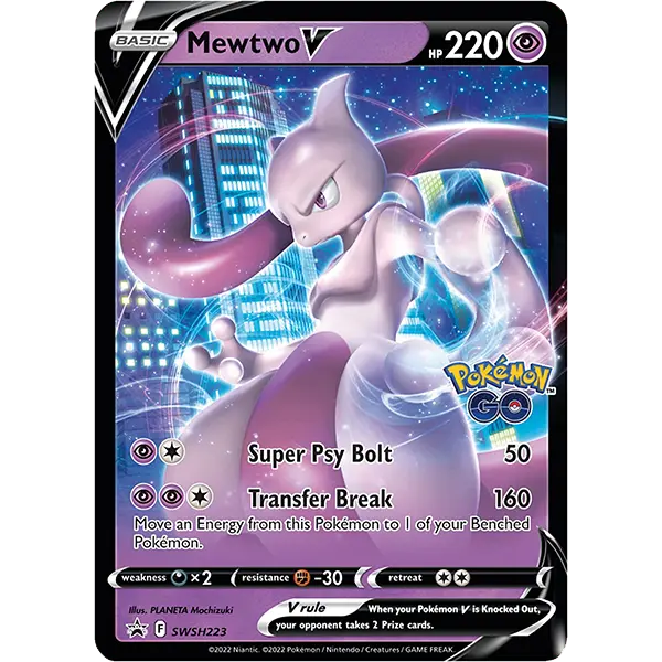 Pokemon GO - V Battle Deck (Mewtwo V) Pokemon GO - V Battle Deck (Mewtwo V)