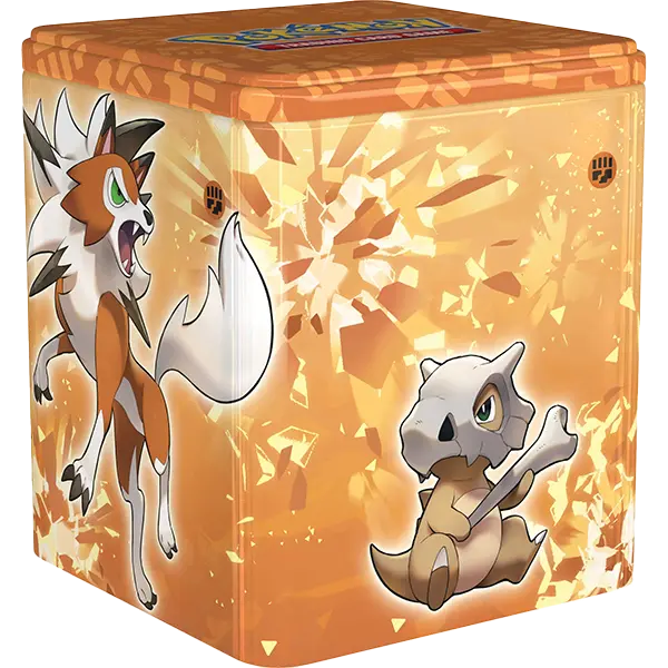 Pokemon Stacking Tins Display: Fighting-Fire-Darkness (Q4 2022)