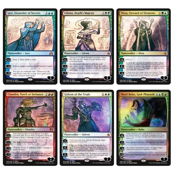 SDCC 2017 Exclusive Planeswalker Set (No Poster)