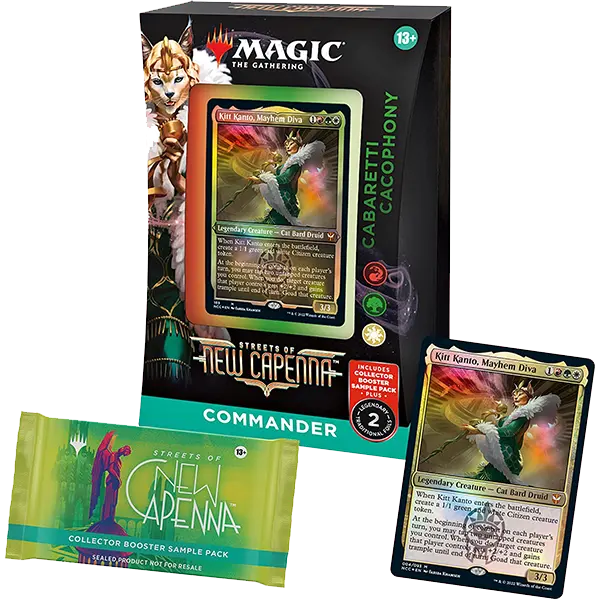 mtg commander decks new capenna Streets of New Capenna Commander Decklists