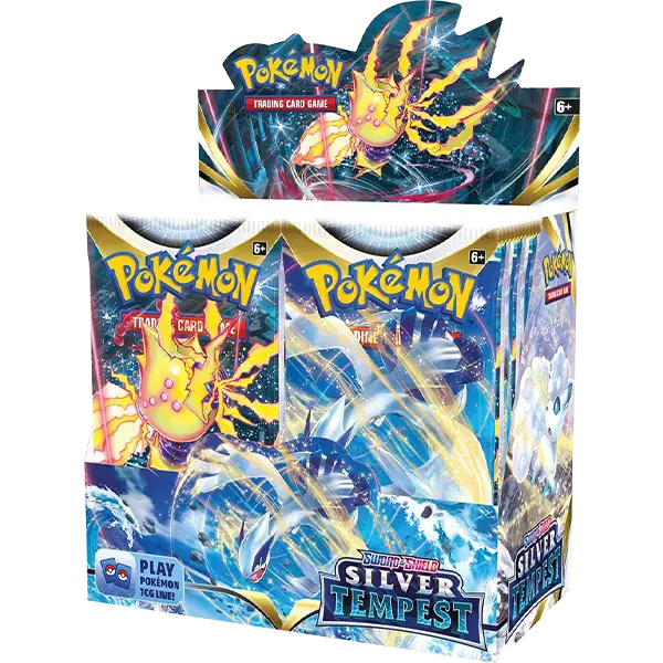 Sword & Shield: Silver Tempest - Booster Box Display