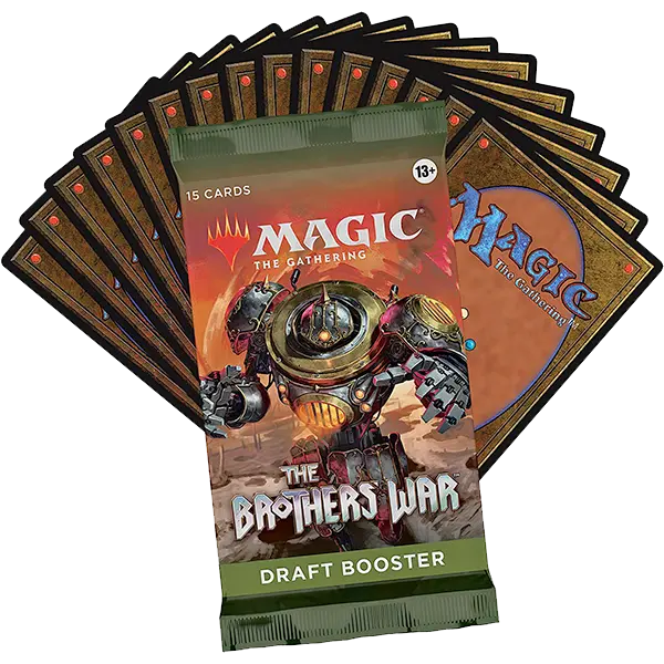The Brothers' War Draft Booster Box Display The Brothers' War Draft Booster Box Display