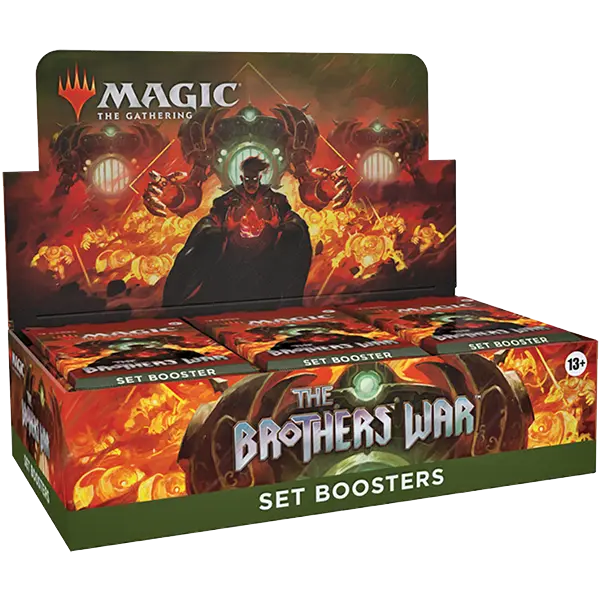 The Brothers' War Set Booster Box Display