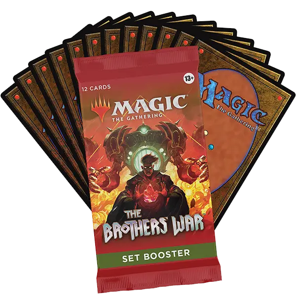 The Brothers' War Set Booster Box Display The Brothers' War Set Booster Box Display