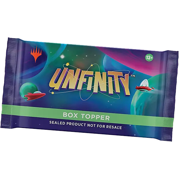 Unfinity Draft Booster Box Display