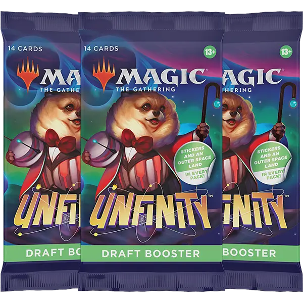 unfinity collector booster box contents Unfinity Draft Booster Box Display