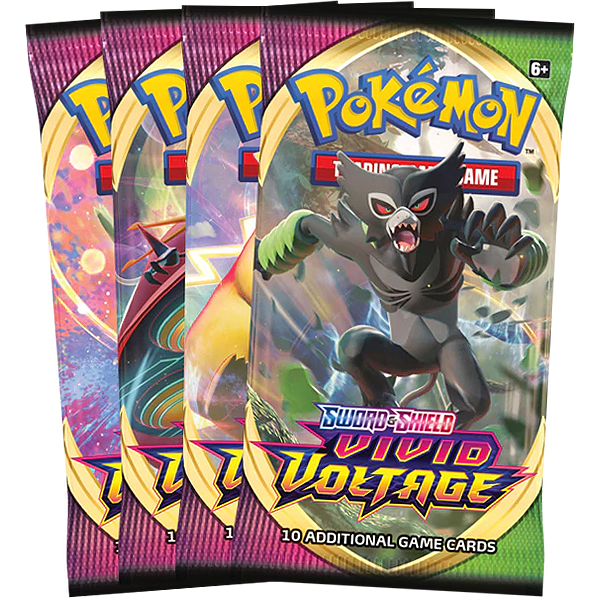 Sword & Shield: Vivid Voltage - Booster Box Display