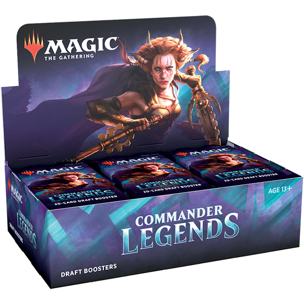 Commander Legends Draft Booster Box Display